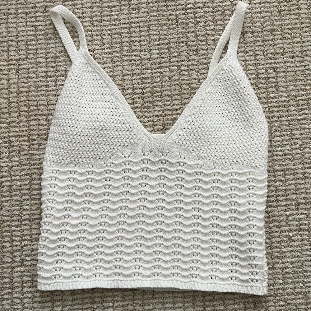 Wilfred crochet tank